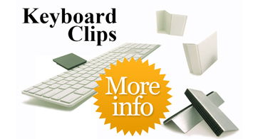 ETPA Ergonomic Touchpad Keyboard Clips